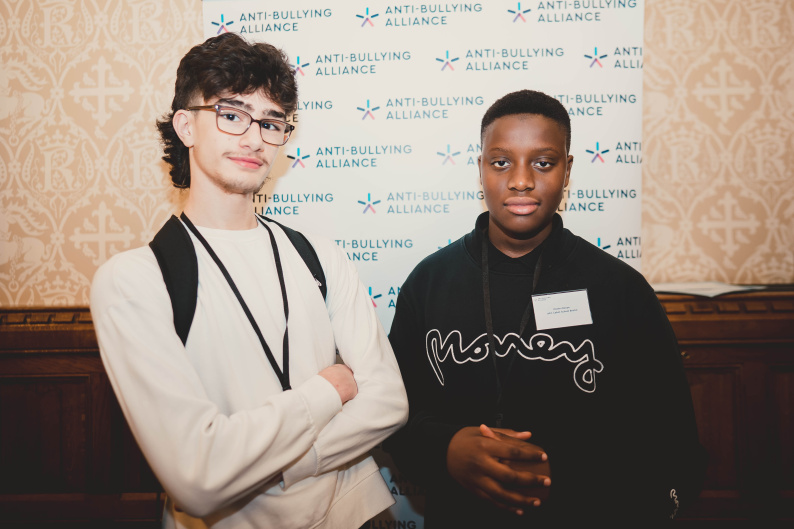 Young people from our parliamentary event to celebrate our 20th birthday 