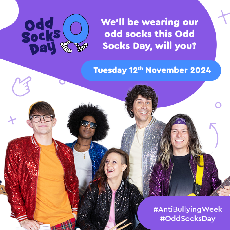 Odd Socks Day logo and promotional image