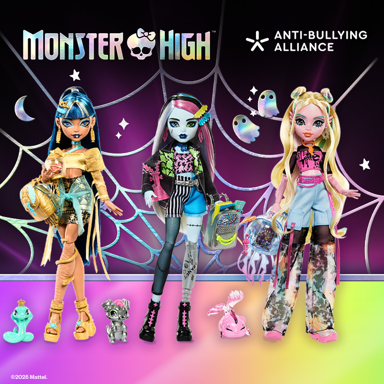 Monster High visual asset with doll